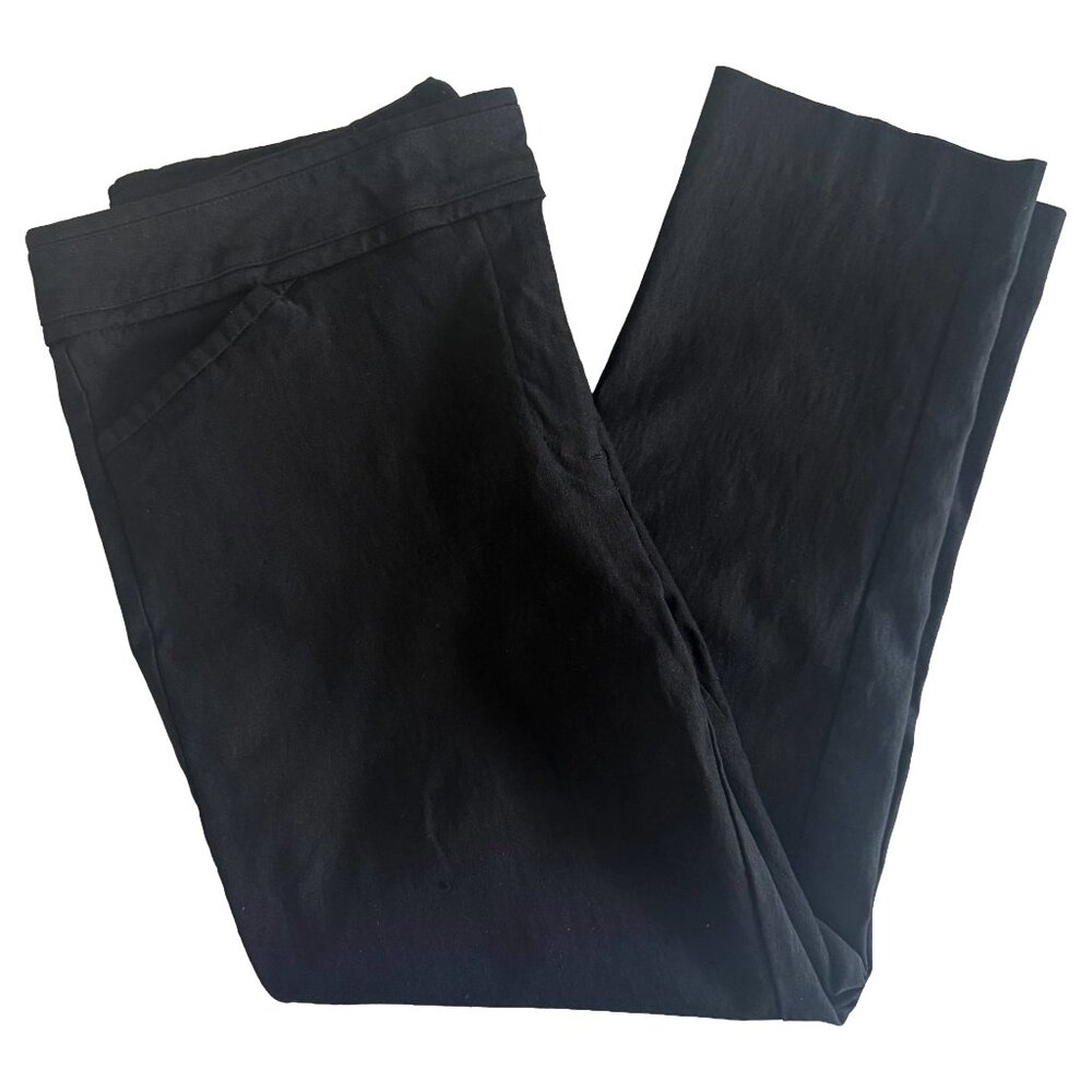 Land’n Sea‎ Black Stretch Capri Pants Size 10